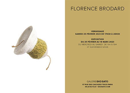 Florence Brodard 25 Fev. – 18 mars 2023
